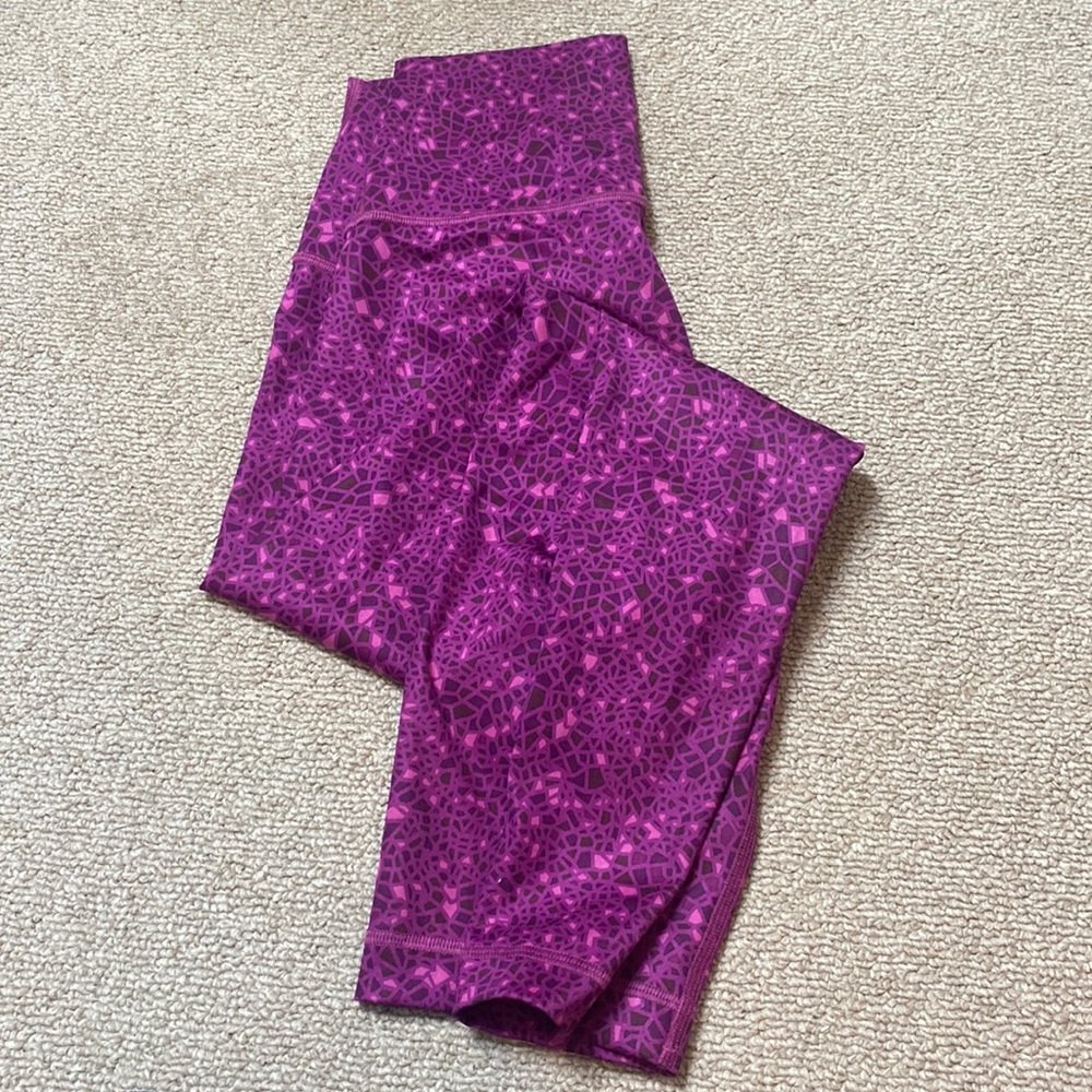 lululemon cropped leggings size